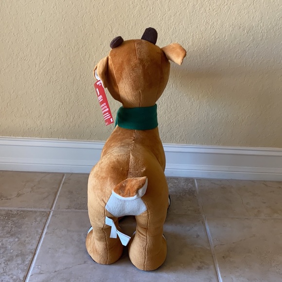 Rudolph the red nosed reindeer plush xmas greeter - Picture 3 of 4